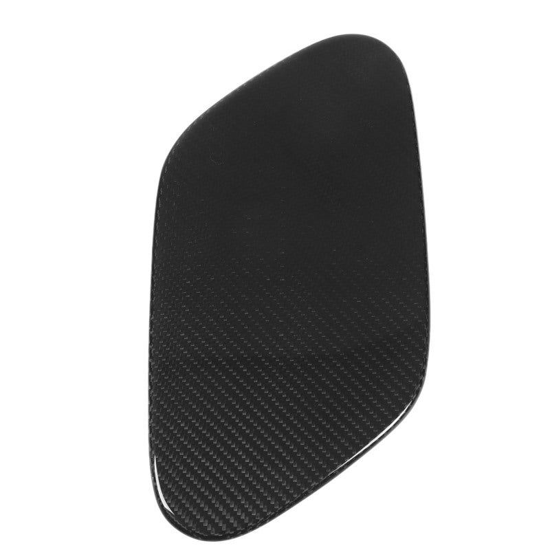 Carbon Fiber Fuel Tank Cover Oil Gas Cap Trim Fit for MK7 MK7.5 2014-2019 - Lightweight Premium Material with Clear Texture - Durable Weatherproof Fuel Filler Cap Trim for Car Styling - Image 2