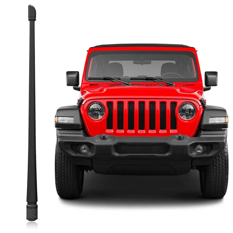 Fits the Wrangler's 13-inch, car radio mast - Image 1