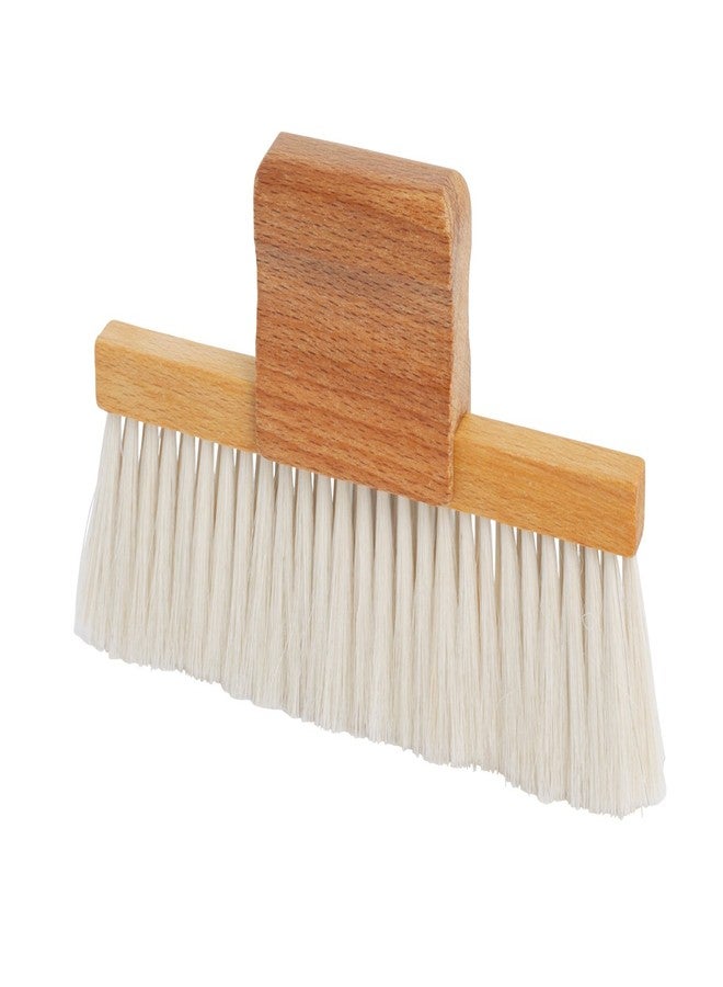 Redecker Goat Hair Table Brush with Oiled Beechwood Handle, 5-3/4 x 3-Inches