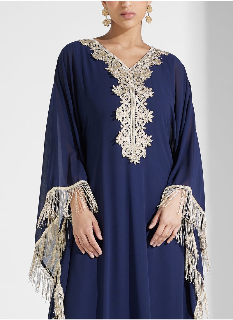 Khizana Embroidered Kaftan  - Image 3