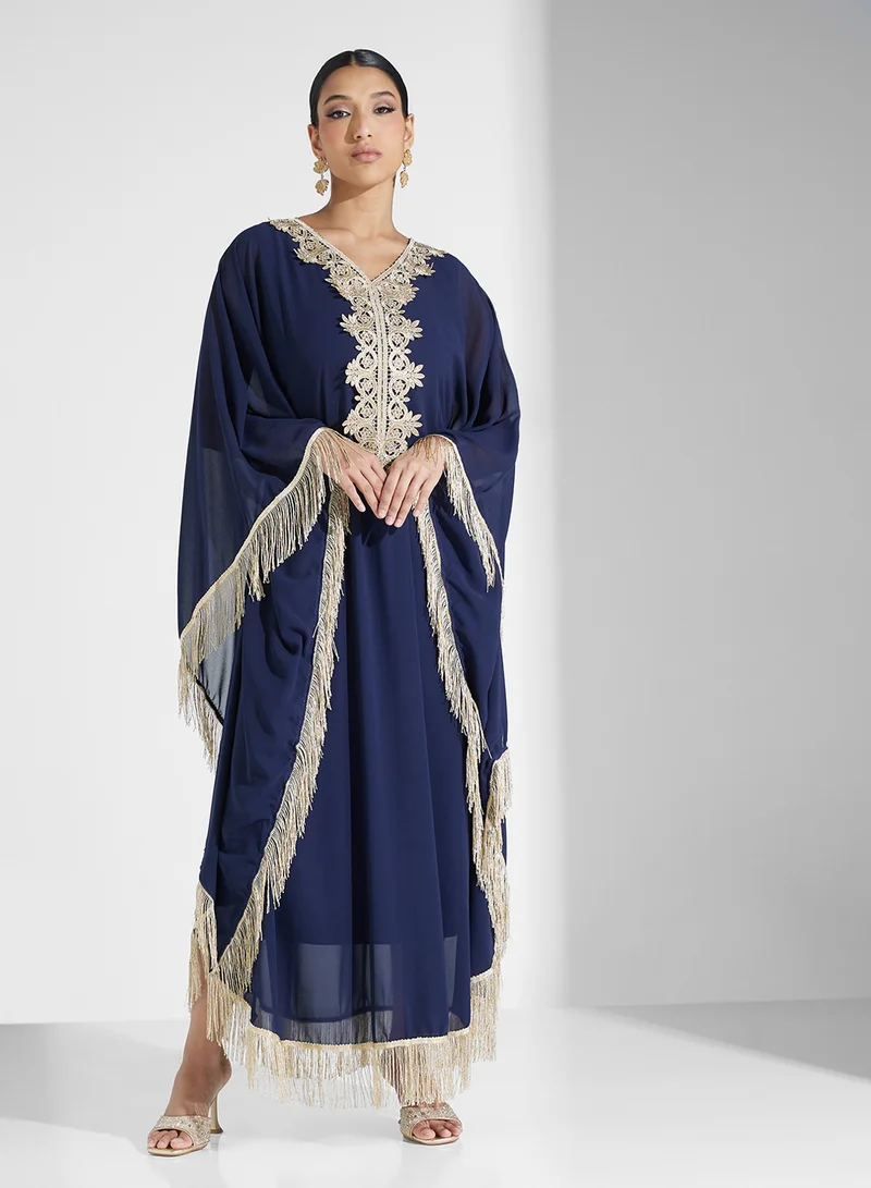 Khizana Embroidered Kaftan
