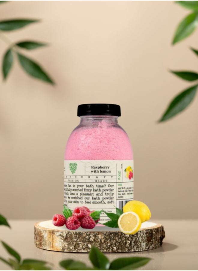 Soap&Friends Soap&Friends Fizzy Raspberry with Lemon Bath Powder 200 g  - Image 5