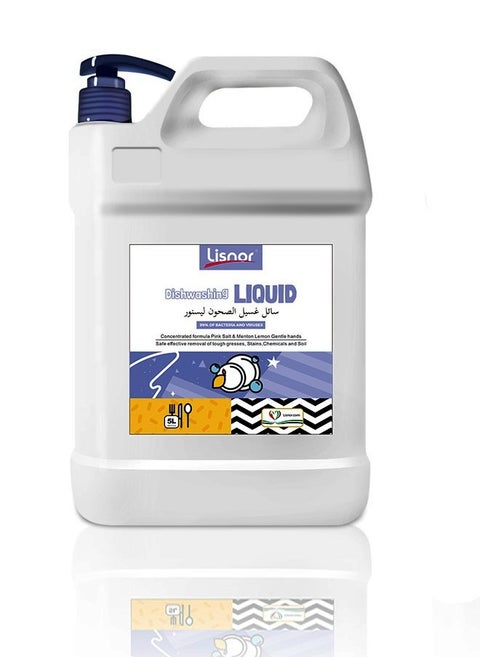 Lisnor Dishwashing Liquid Soap 5 Liter
