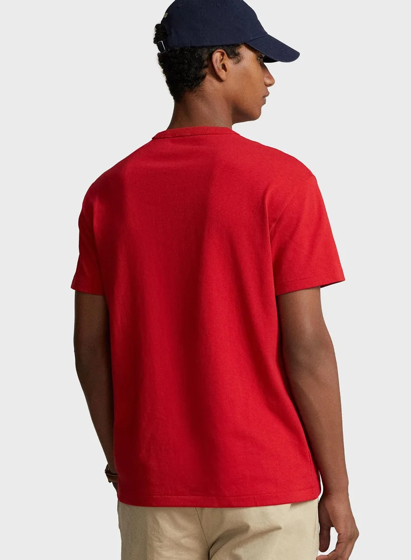 POLO RALPH LAUREN Essential Crew Neck T-Shirt