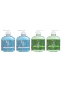 Khadi Pure Herbal Handwash Combo Antibacterial Aloe Vera 500 Ml (Pack Of 4)  - Image 1