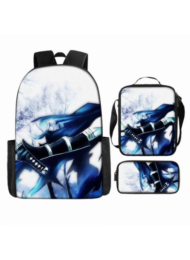 عام حقيبة ظهر مطبوعة بالرسوم المتحركة + مجموعة حقائب اليد + القلم، مجموعة حقائب عملية من ثلاث قطع (يمكن استخدام الطلاب والأطفال ونزهات الأصدقاء ورياضات تسلق الجبال وما إلى ذلك) - 75 - Image 2