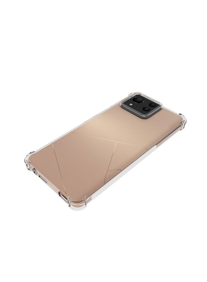 HuHa Case Cover For Asus Zenfone 11 Ultra Shockproof Non-slip Thickening TPU Phone Case(Transparent) - Image 5