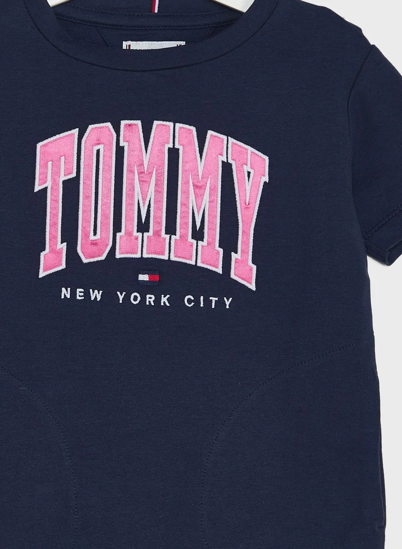 TOMMY HILFIGER Kids Logo Dress