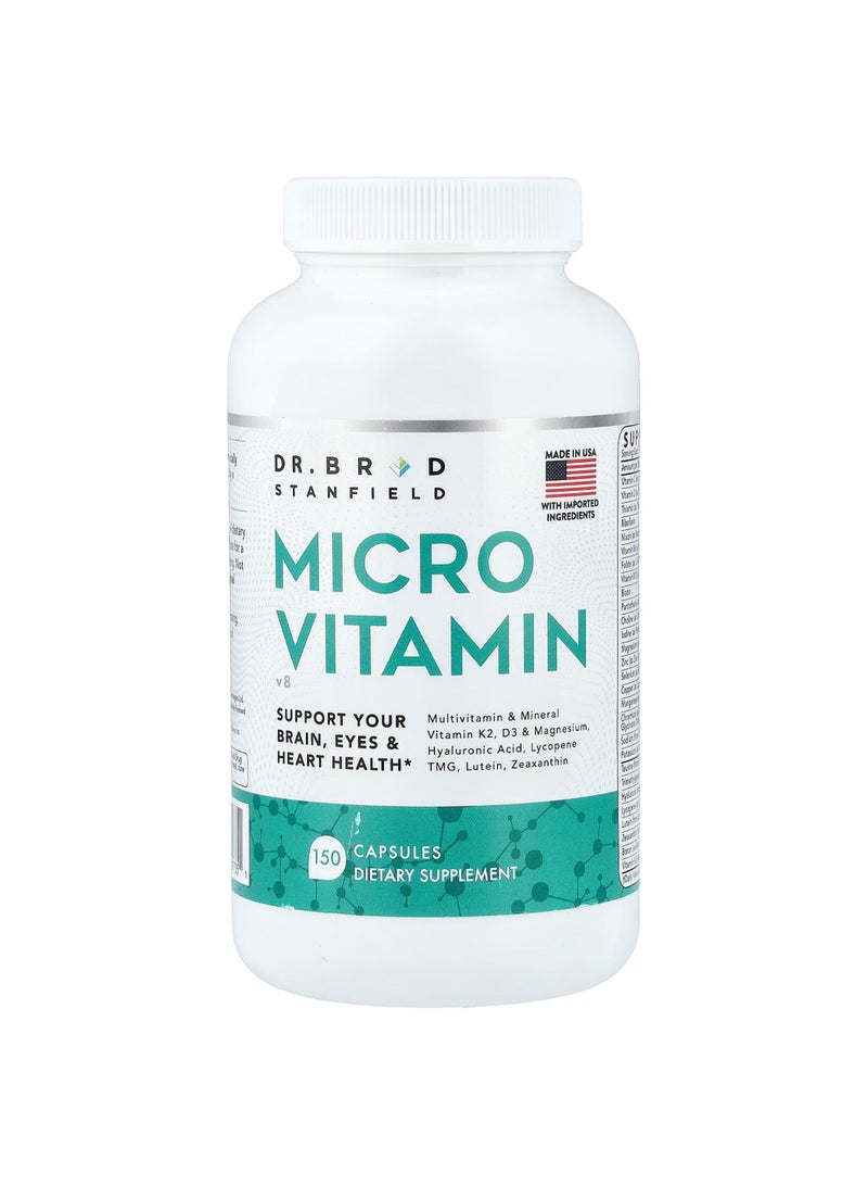 Dr Brad Micro Vitamin, 150 Capsules - Image 1