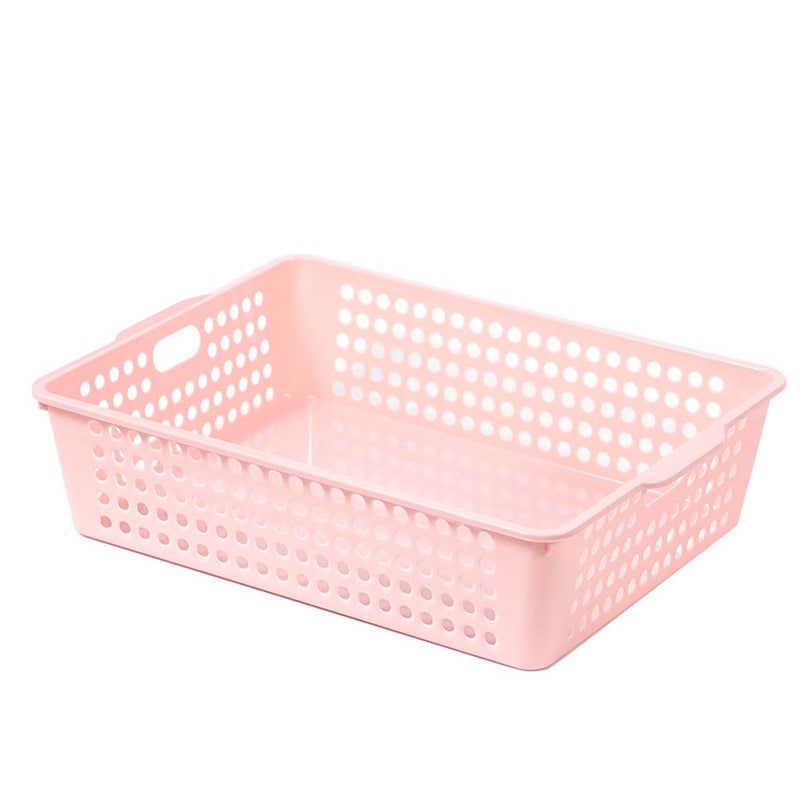 6 pcs Storage Basket Desktop File Storage Box Container Office Organizer ( Color) - Image 5