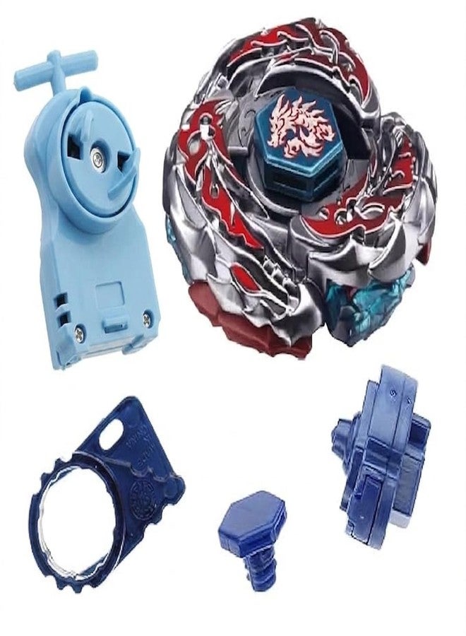 Funstars L-Dbego Destroy F:S Metal Spinning Top Classic Spin Toy for Kids with Blue String Launcher(BB108) - Image 2