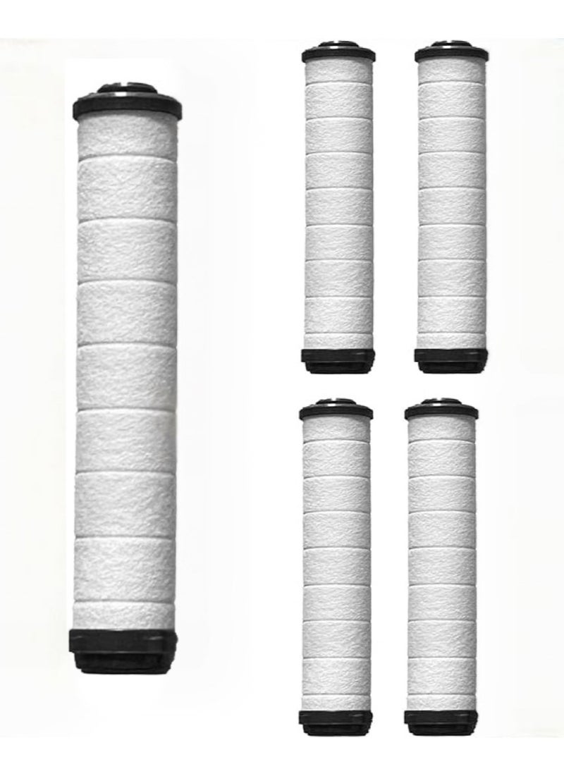 OUYoo Shower Filter for Handheld Shower Head, Set of 5 Multi-Storey Replacement Filters for Hard Water Remove Chlorine and Harmful Substances,Make Bathing Healthier. - Image 1