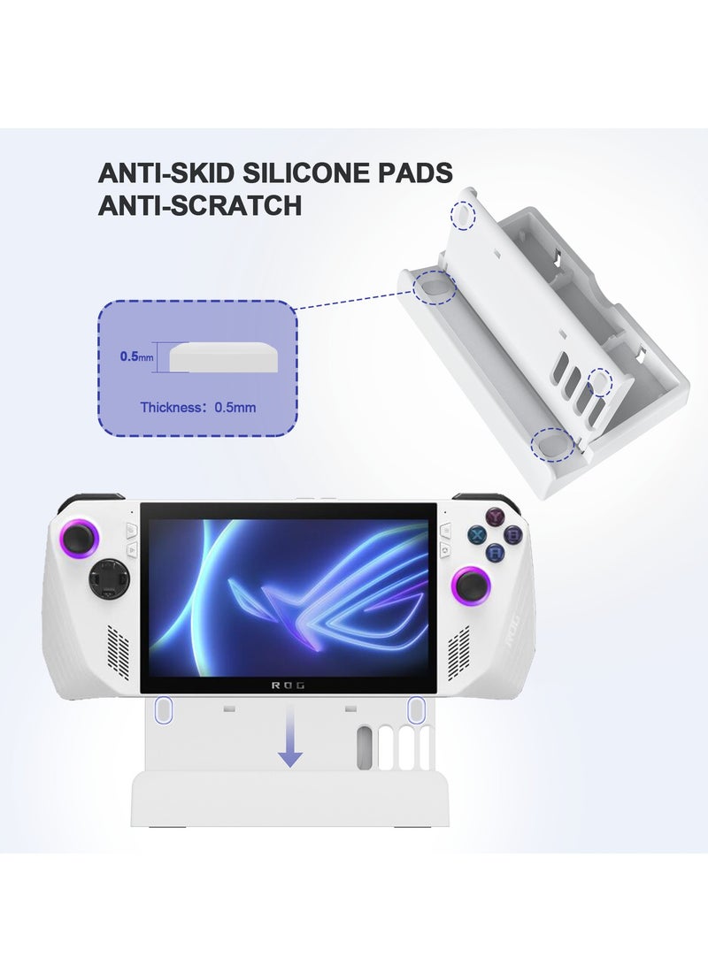 General Compatible ROGAlly Console Desktop Stand with 1PC Asus ROG Ally Screen Protector: Tempered Glass for Asus ROG Ally, 9H Scratch Resistant  - Image 5