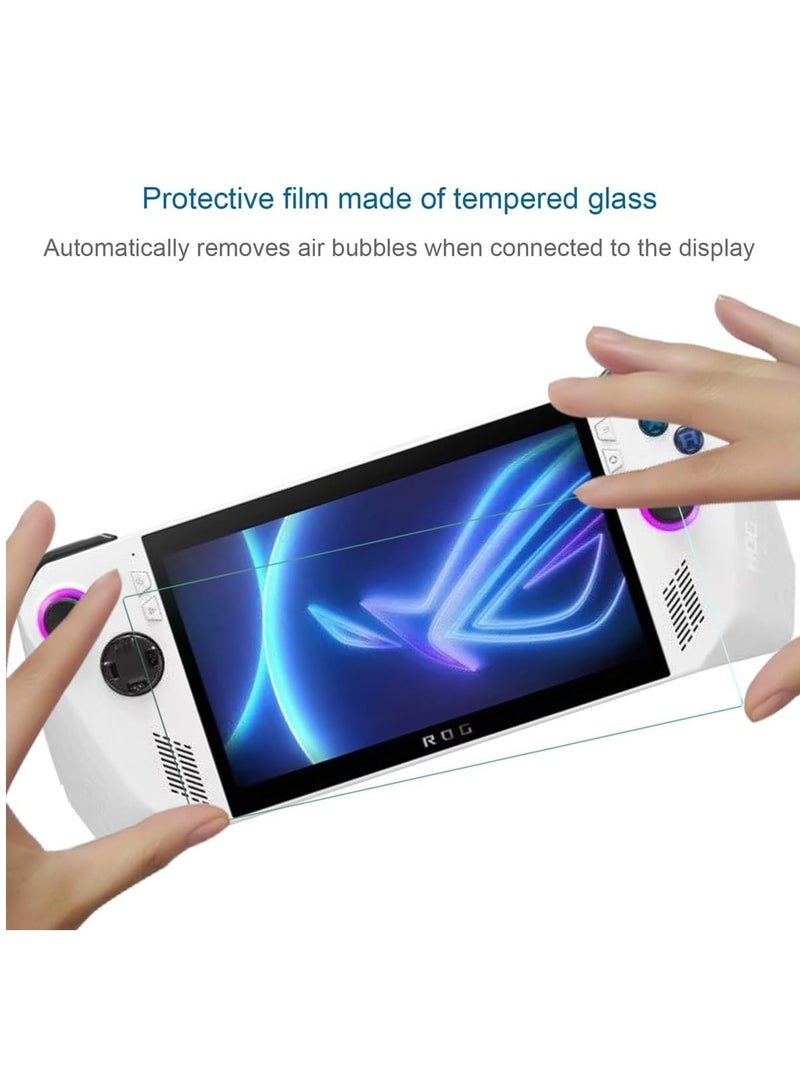 General Compatible ROGAlly Console Desktop Stand with 1PC Asus ROG Ally Screen Protector: Tempered Glass for Asus ROG Ally, 9H Scratch Resistant  - Image 2
