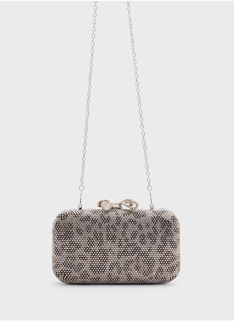 Ella Limited Edition Ladies Sparkly Clutch Bag  - Image 1