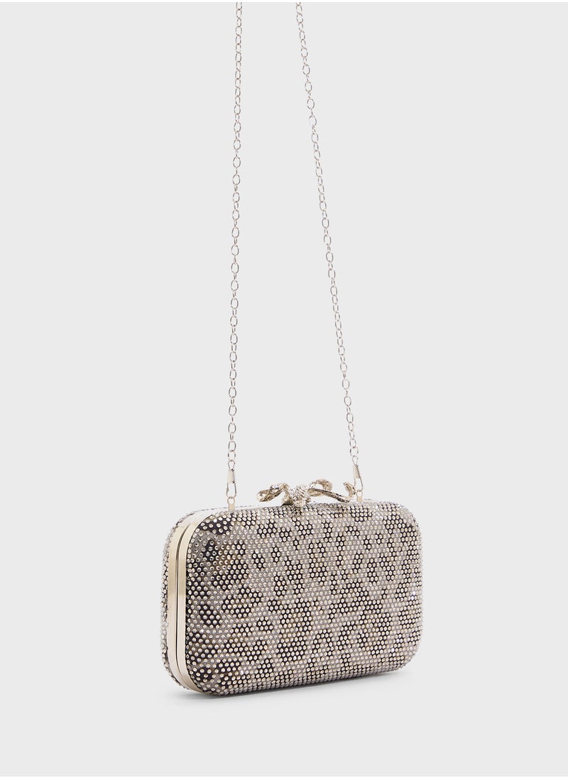 Ella Limited Edition Ladies Sparkly Clutch Bag  - Image 3