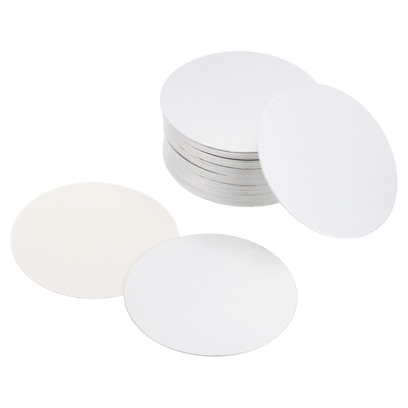 غطاء بطانة من الألمنيوم PATIKIL 60mm236 150 عبوة مقاوم للتلاعب وختم حراري لزجاجات PET وغطاء البرطمانات