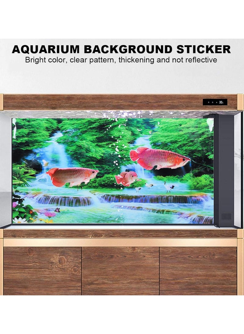 GGOOT Aquarium Background Poster, 91x50cm Fish Tanks Poster, for Fish Tanks Aquarium - Image 4