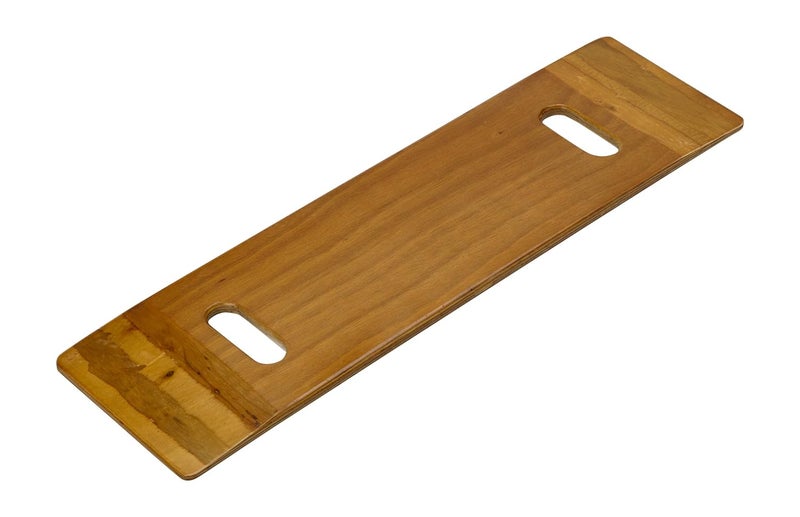 Homecraft Transfer Board with Handholes Seat Transfer Aid for Elderly Disabled and Handicapped Wheelchair users HighGloss Durable Plywood - Image 1