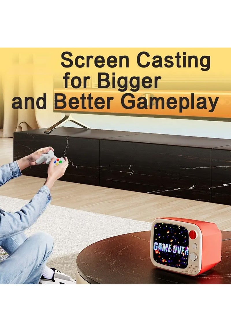 BlueFire 2025 New Edition Mini Retro TV Game Console – Portable Handheld Gaming System with 740 Classic Games, 3.5" Screen, TV Output & 2.4G Wireless Controllers – Multiplayer Support, 5-Hour Battery, Ideal Gift for Kids & Adults - Image 4