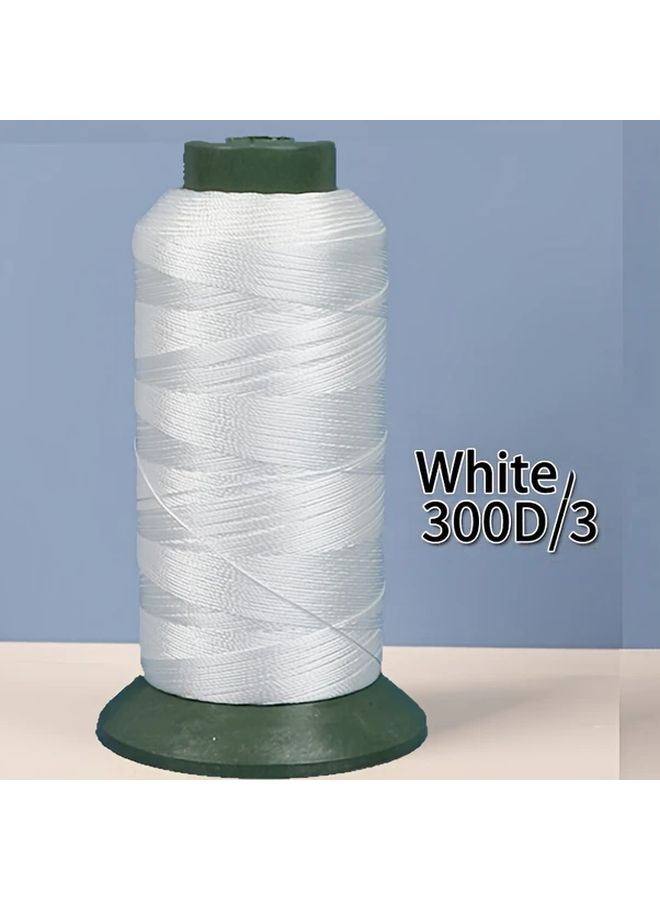 خيط نايلون أبيض عالي القوة للخياطة 1500 ياردة 300D3 لتنجيد الأثاث - Image 1