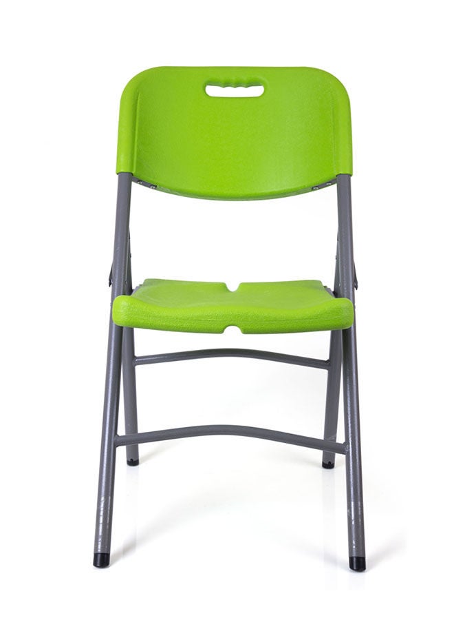 منترا كرسي راتان بلاستيك هيكل معدن قابل للطي - Image 1