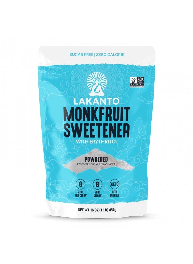 Lakanto Powdered Monk Fruit Sweetener With Erythritol - Powdered Sugar Substitute, Zero Calorie, Keto Diet Friendly, Zero Net Carbs, Baking, Extract, Sugar Replacement (Powdered - 1 Lb) - pzsku/ZF4AD83319272B006F9A6Z/45/_/1726645094/6cbf2bc9-ec28-44ad-80b3-56d865dcff07