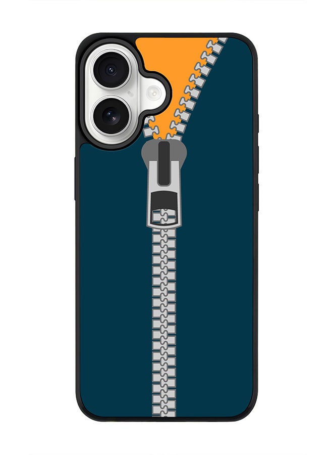 Stylizedd iPhone 17 Case, [Compatible with MagSafe] Slim Magnetic cover Phone Case iPhone 17 -Zipper - Image 1