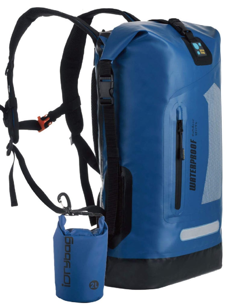 IDRYBAG Waterproof Backpack for Men 20L/30L/40L, Floating Dry Bag Kayak, Dry Backpack Hiking - Image 1