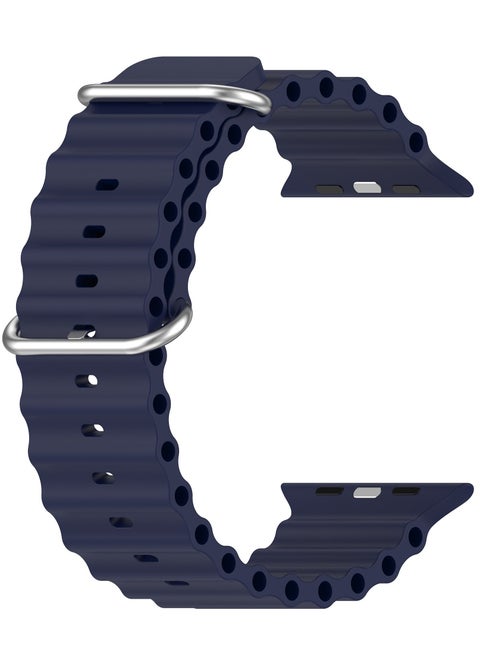 Soft Silicone Band Wrist Strap For Apple Ultra Watch 42mm 44mm 45mm 49mm