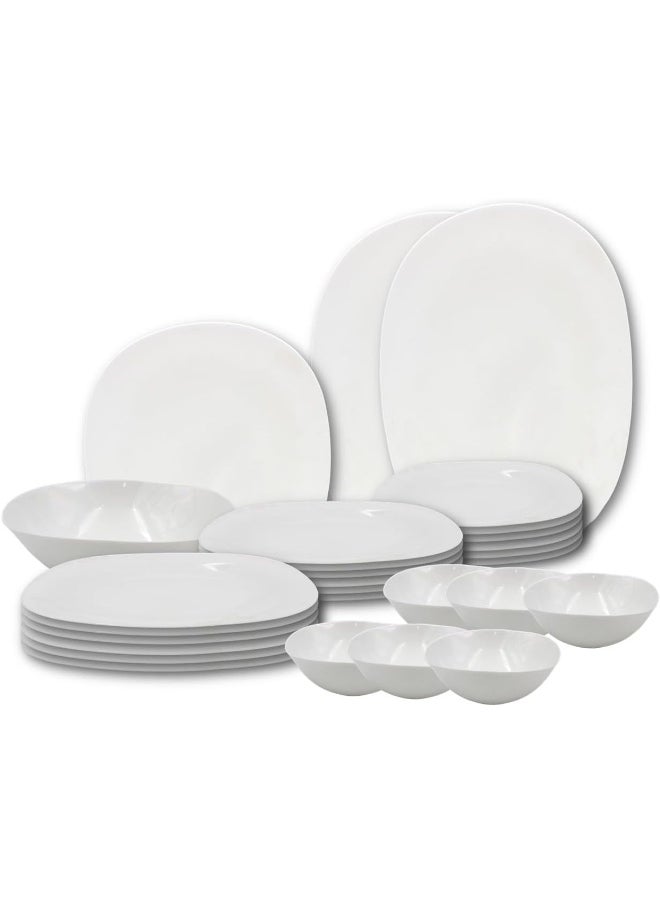 Melrich Melrich 27 Opal ware Piece Dinner Set  - Image 1