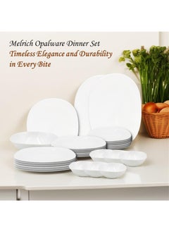 Melrich Melrich 27 Opal ware Piece Dinner Set  - Image 2