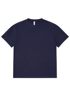 275g Heavyweight FOG Earth Tone Oversized Drop Shoulder Tee navy blue
