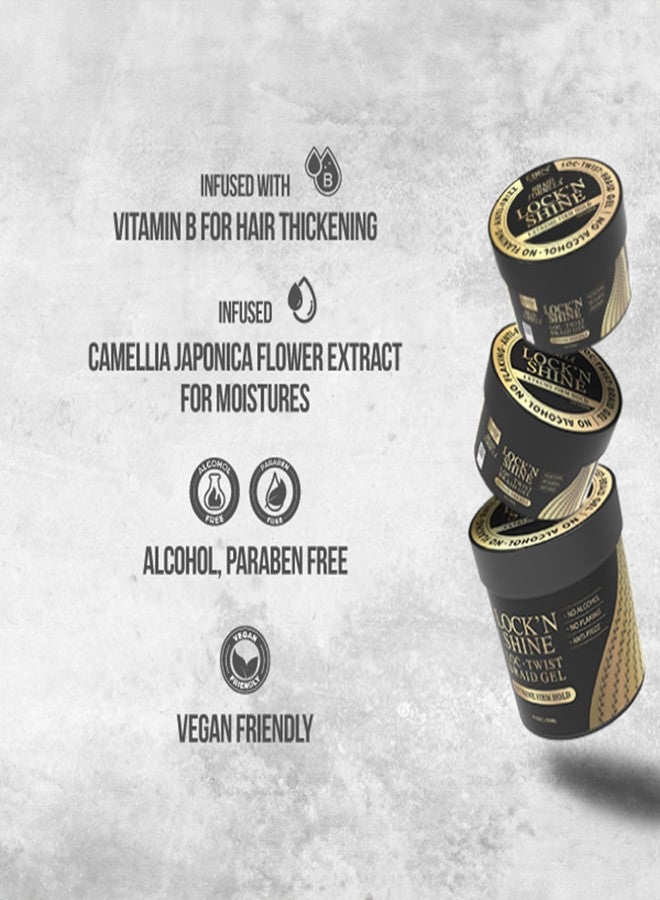 إيبن نيويورك إيبين نيويورك، تركيبة تصفيف الضفائر، لوك آند شاين، 480 مل | ثبات قوي للغاية | مثالي للضفائر واللفائف | لمعان فائق، مضاد للتجعد | غني بفيتامين ب لشعر أقوى - Image 5