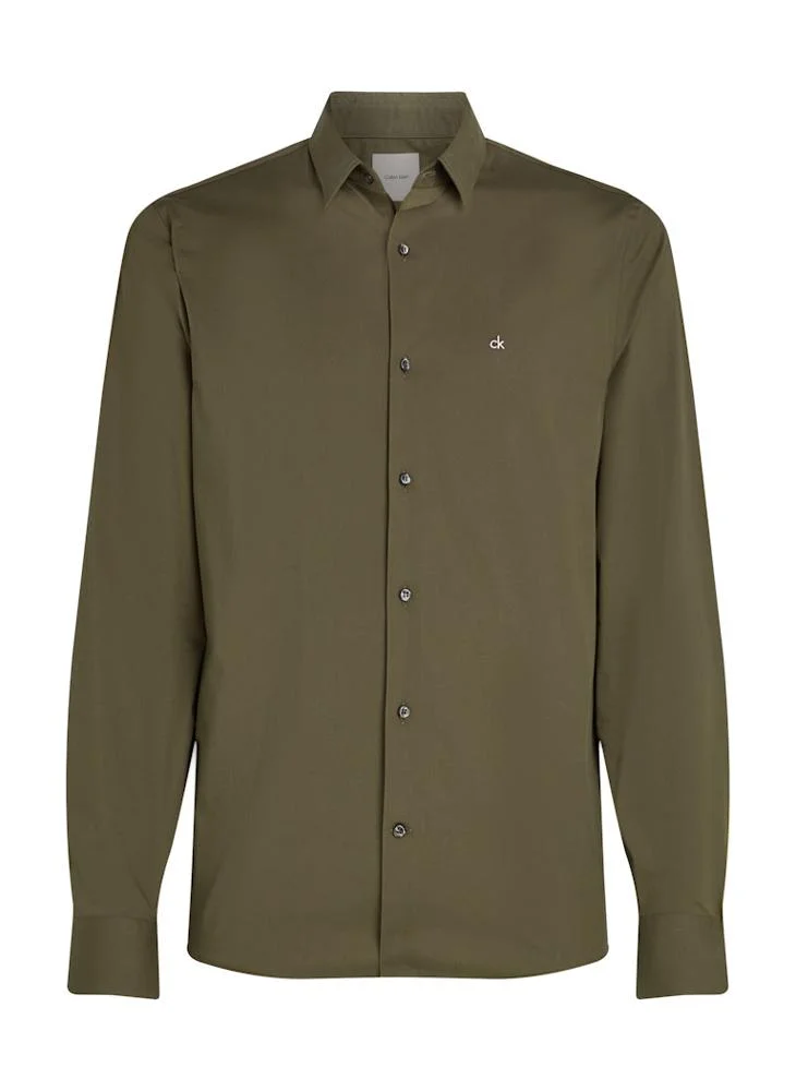 CALVIN KLEIN Essential Poplin Slim Fit Shirt