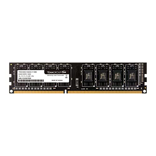 TEAMGROUP Elite DDR3 1600MHz (PC3-12800) CL11 UDIMM 240 Pin Desktop Memory Module (8GB) - Image 1