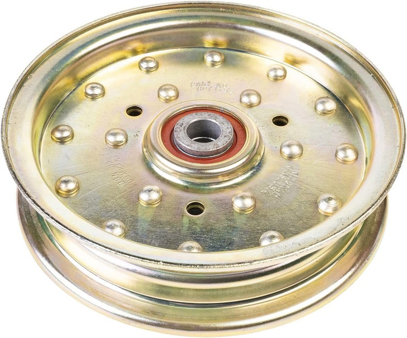 Woods OEM 53595 Genuine Replacement Flat Idler, 5.0 Diameter, Compatible with 7144RD-2 Turf Batwing Mower, Authentic Performance Parts for Lawn Mower and Cutter Tractor Attachments - Image 1