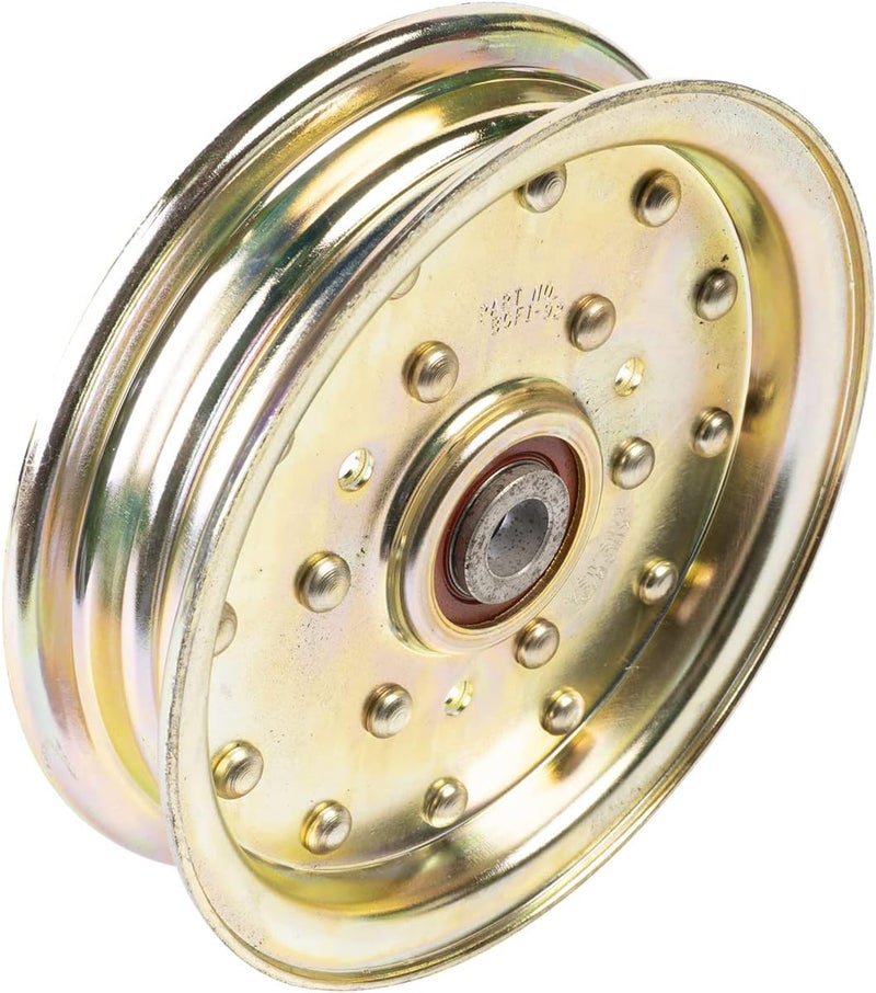 Woods OEM 53595 Genuine Replacement Flat Idler, 5.0 Diameter, Compatible with 7144RD-2 Turf Batwing Mower, Authentic Performance Parts for Lawn Mower and Cutter Tractor Attachments - Image 2