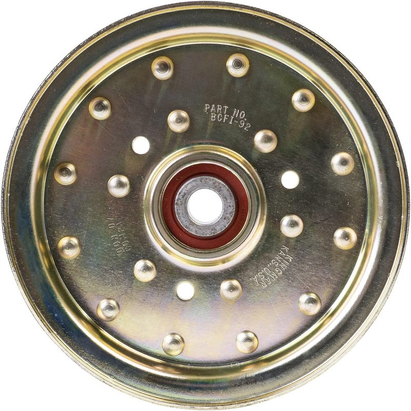 Woods OEM 53595 Genuine Replacement Flat Idler, 5.0 Diameter, Compatible with 7144RD-2 Turf Batwing Mower, Authentic Performance Parts for Lawn Mower and Cutter Tractor Attachments - Image 3