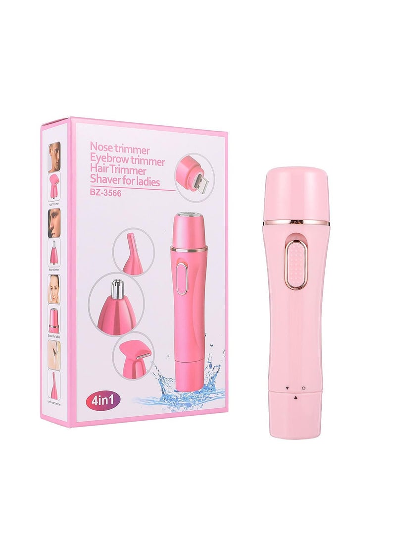 Healifty - Healifty 4 1 hair remover electric washed Epilator eyebrow trimmer Remover Miss razor Clippers facial shaver electrolysis charging mode hair removal bikini Woman Epilator painless - Image 1