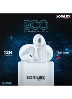 SOniLEX SL-BT87 TWS Earbuds with Touch Sensor HiFi Sound and Heavy Bass  - Image 2