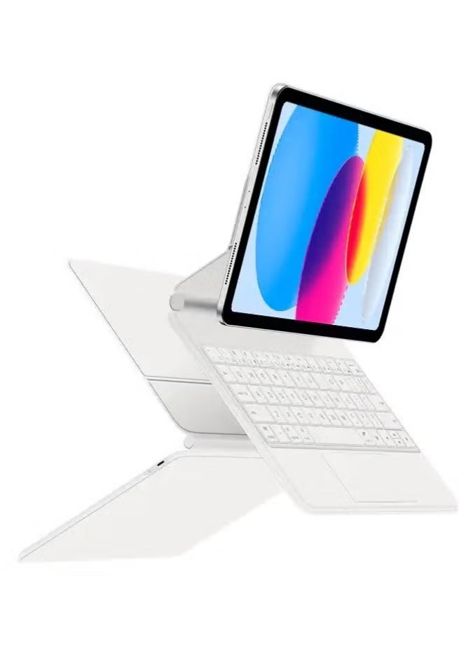 ZONBON Magic Wireless Keyboard for iPad 10, 11, 2022, 2025, 10.9 (10th and 11th generation) - Image 3