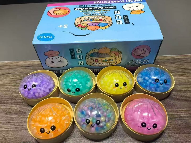 Slow Rebound Squishy Baozi Stress Relief Toy - Image 1