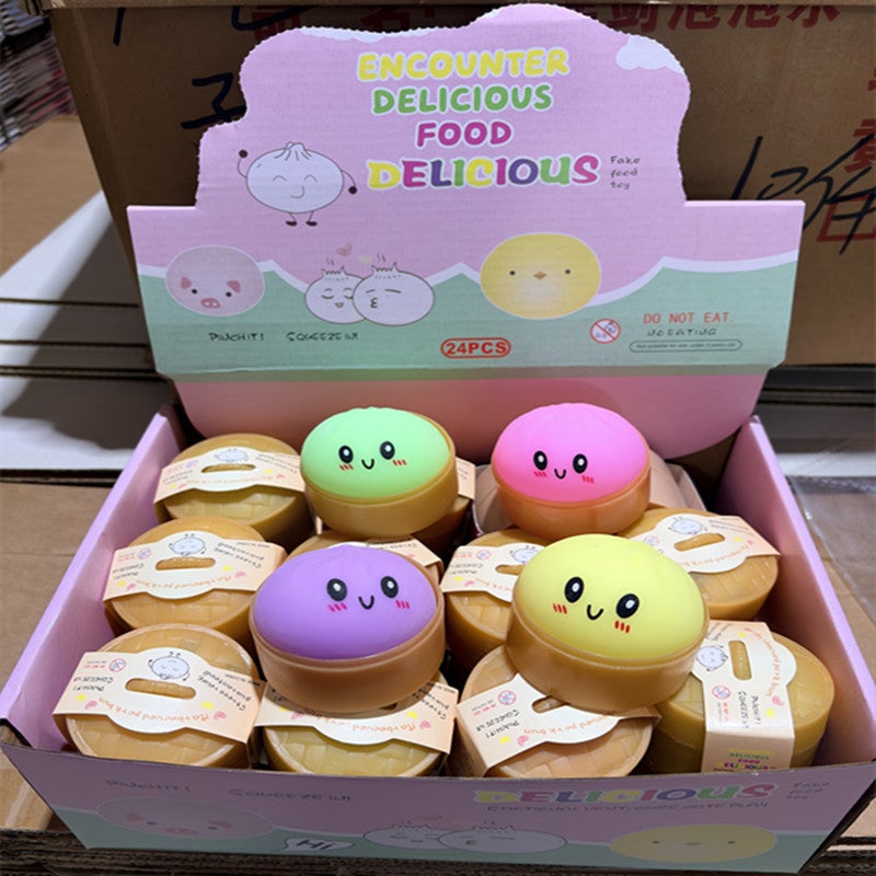 Slow Rebound Squishy Baozi Stress Relief Toy - Image 3