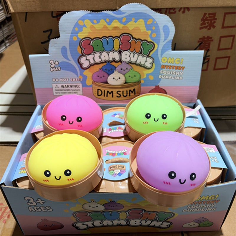 Slow Rebound Squishy Baozi Stress Relief Toy - Image 2