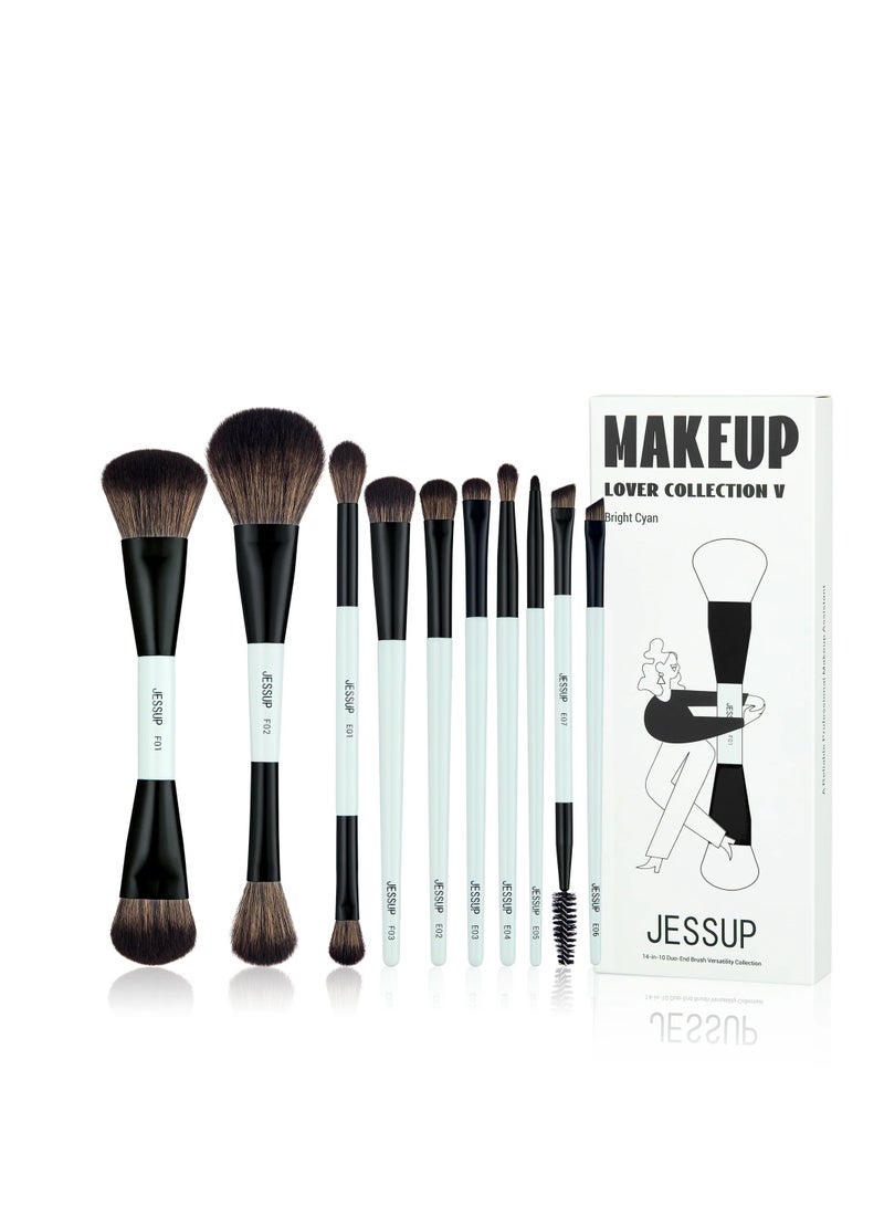 Jessup JESSUP 14-in-10 Duo-End Brush Versatility Collection