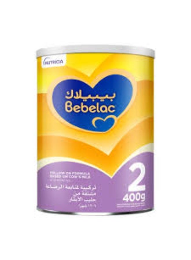 بيبيلاك تركيبة حليب لمتابعة الرضاعة (2) 400 جرام