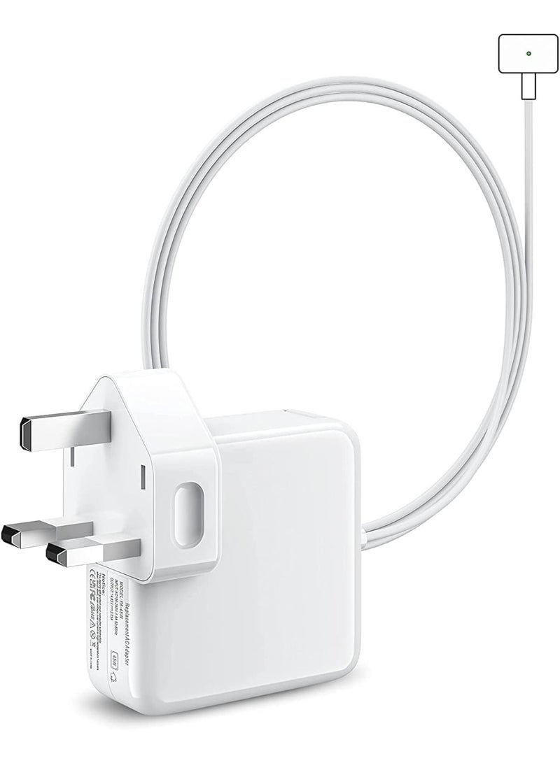 زيكسين متوافق مع شاحن MacBook Air (أبيض، 11 بوصة) - الطرازات A1435/A1436/A1465/A1466 - Image 1