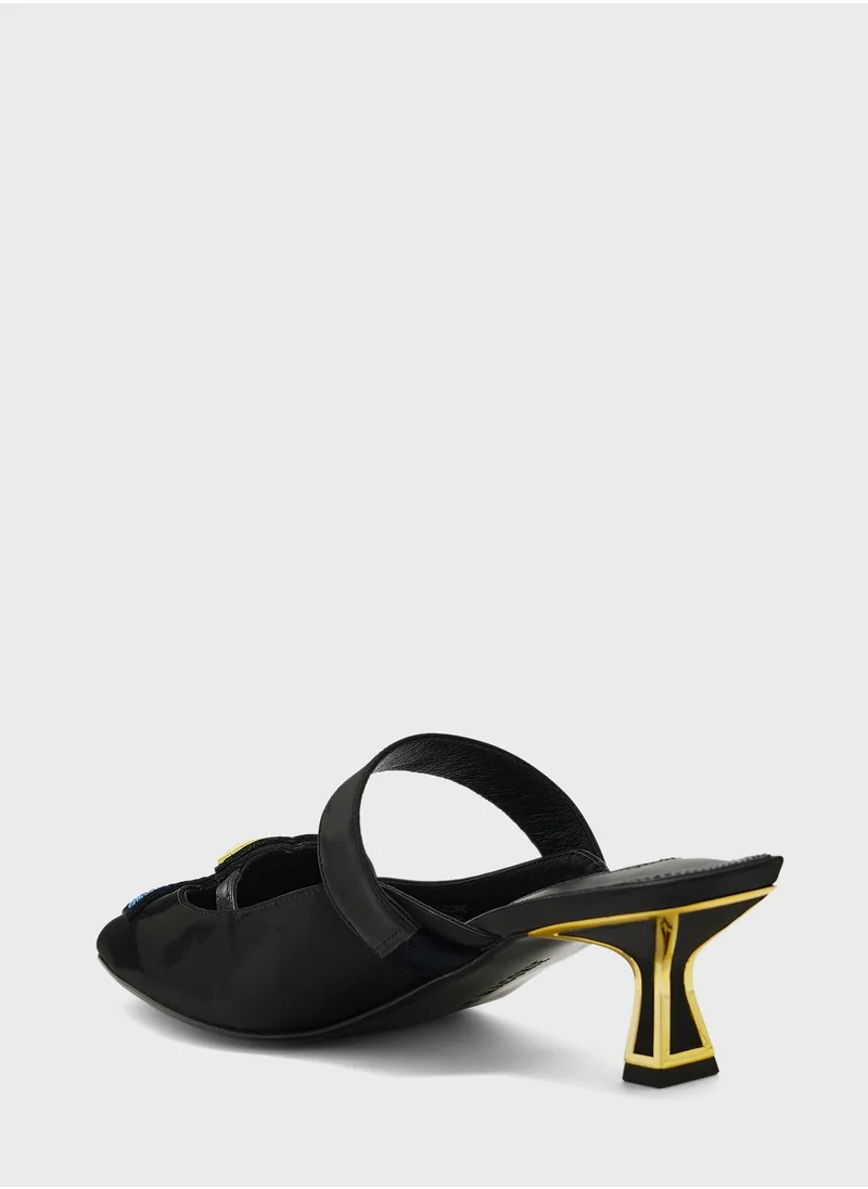 Kat Maconie Azari Hourglass Low Heeled Sandals