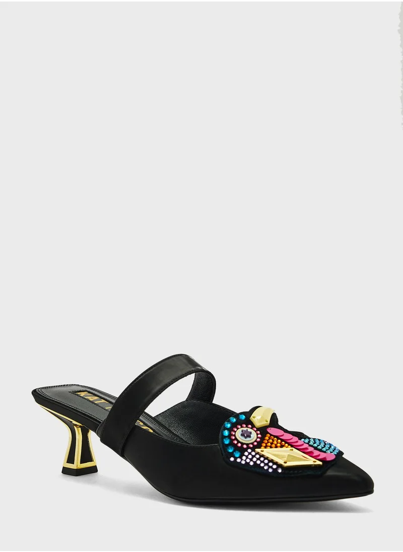 Kat Maconie Azari Hourglass Low Heeled Sandals